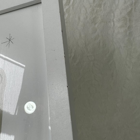 Nursery Wall Decor shhh...little cute bear framed 16x12 Open Road Shabby Chic - Picture 6 of 7